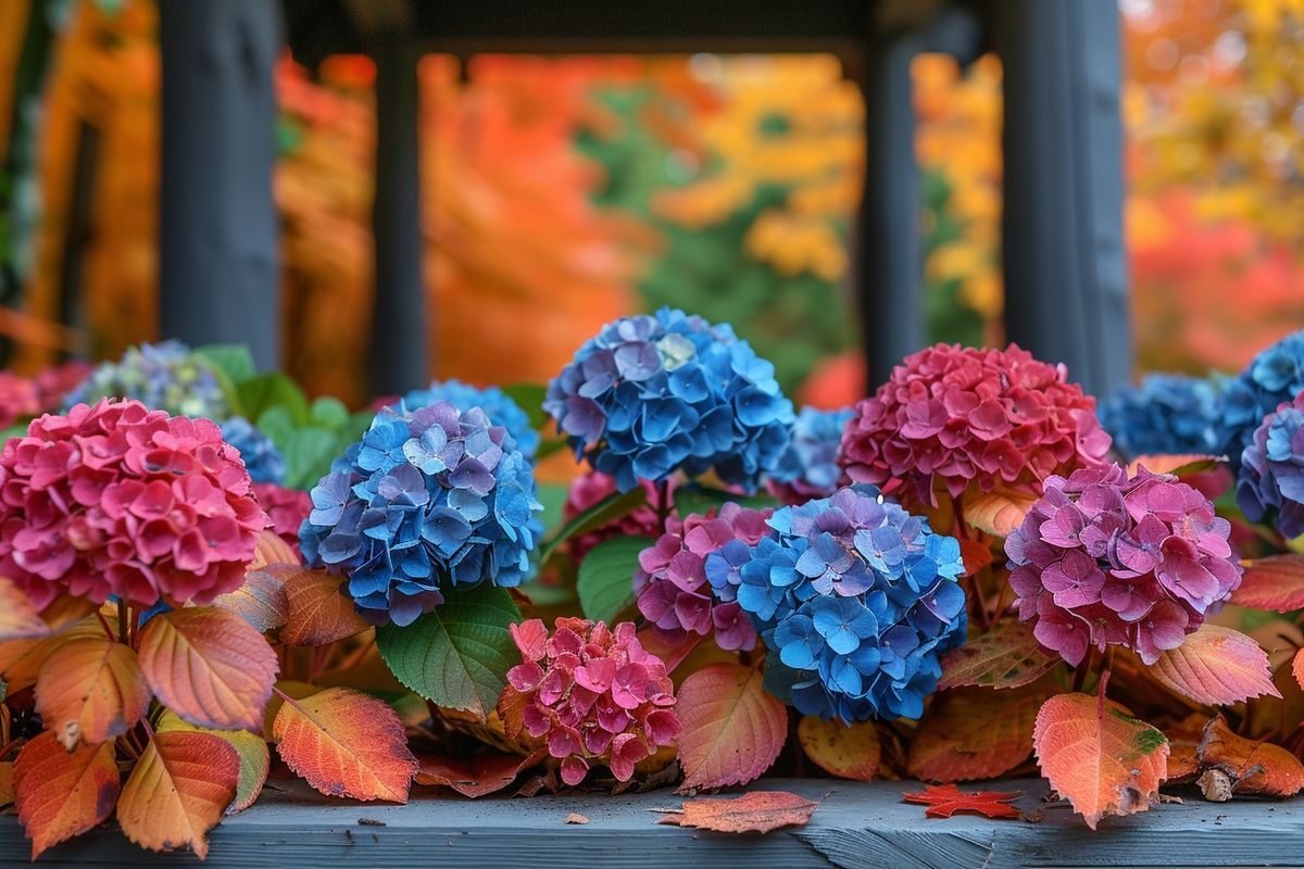 Assurez une floraison abondante de vos hortensias avec ces techniques de taille automnale