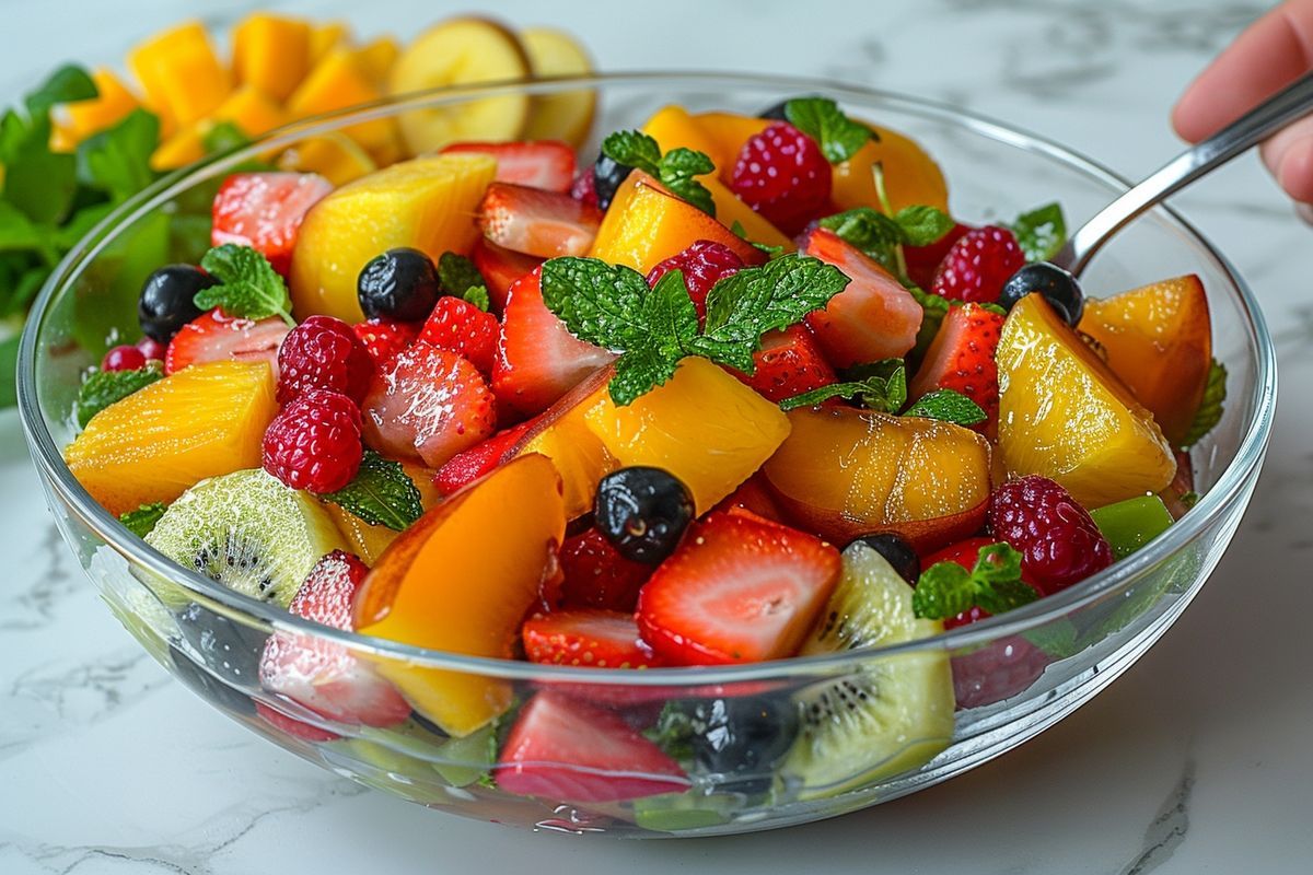 Salade de fruits d'été : un choix frais et léger pour vos desserts ensoleillés